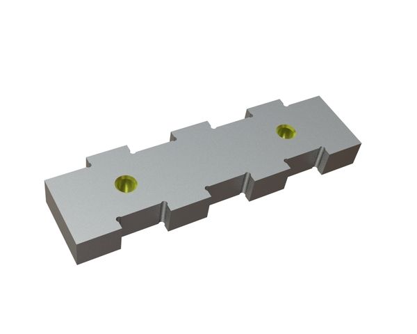 Contre-lame 267x76x27, Eco Line, version 40, version W9, pour rotor étagé pour Lindner Recyclingtech Lindner Vega