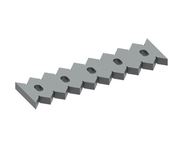 Contre-lame 500x136x27, Premium Line, version X pour Folcieri 