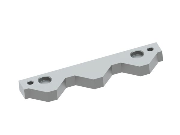 Contre-lame centrale 351x75x29 Premium Line pour Vecoplan 