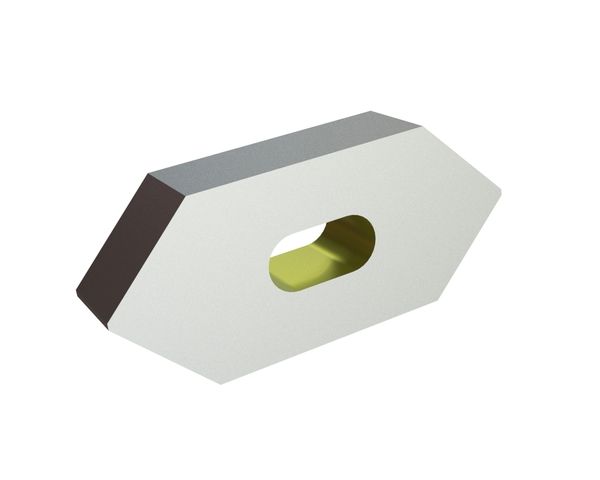 Controcoltello 163x71x35, Eco Line, versione 50, versione Y per Herbold Meckesheim GmbH Herbold EWS 60/210