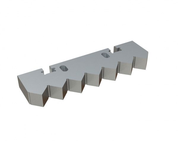 Controcoltello 279x80x31 Premium Line, versione 34/60, versione W per Zerma | AMIS Zerma ZPS 1500