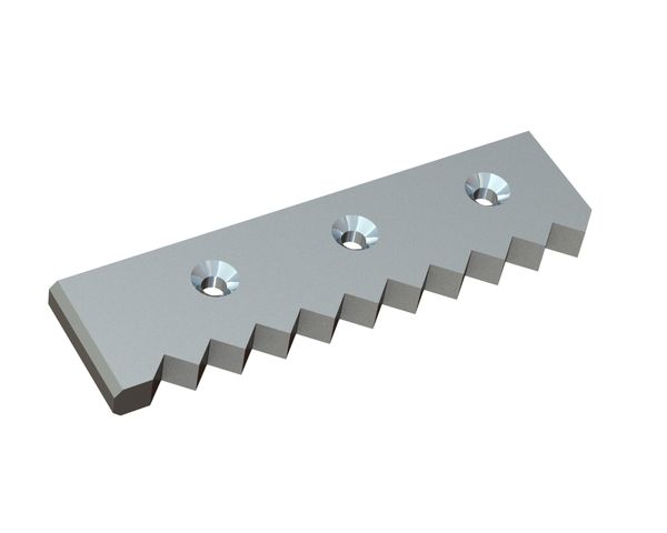 Controcoltello 394x105x28 Premium Line, versione 40, versione X per Weima Maschinenbau GmbH 