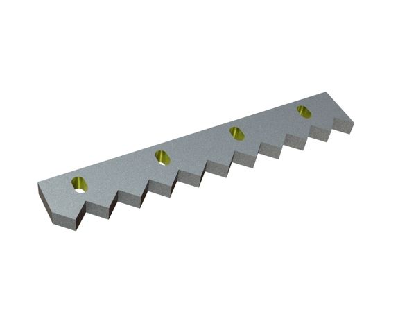 Controcoltello 467x74x25, Eco Line, versione 38, versione X per Herbold Meckesheim GmbH Herbold HR 102 P