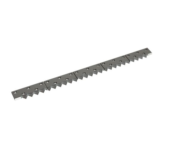 Controcoltello 5 pezzi 2489x188x42 PremiumCut, versione 70, versione W9 per Zeno Zerkleinerungsmaschinen 
