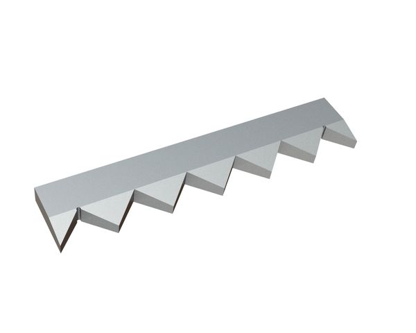 Controcoltello centro 491x96x28 Premium Line, versione 80, versione X per Vecoplan Vecoplan VNZ 250 XL