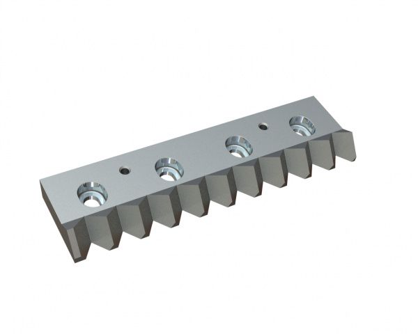 Controcoltello destro 397x109x35/25 Premium Line, versione 40, versione B1 per Vecoplan 