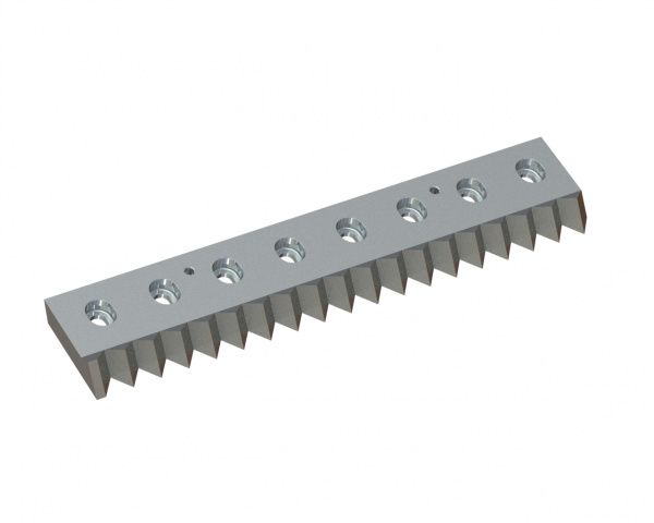 Controcoltello destro 649x134x34 Premium Line, versione 40, versione X per Vecoplan 