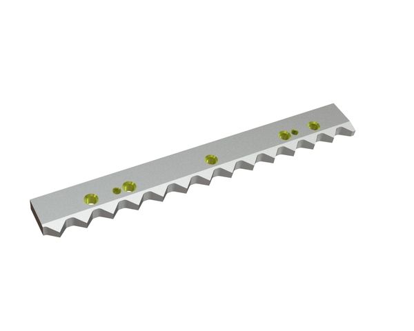 Controcoltello esterno 491x60x20 Eco Line, versione 34, versione W per Untha Untha LR