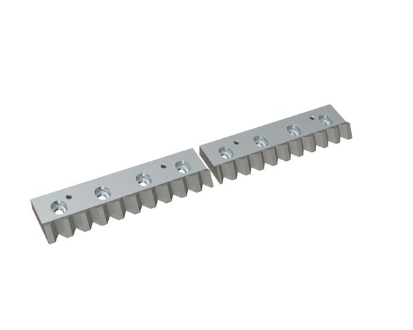 Controcoltello in 2 pezzi 795x109x32/25 Premium Line, versione 40, versione X per Vecoplan Vecoplan VAZ 800