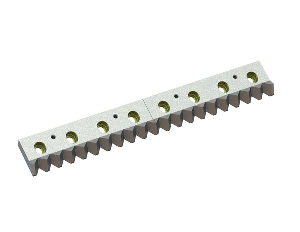 Controcoltello in 2 pezzi 795x109x35/25 Eco Line, versione 40, versione X per Vecoplan Vecoplan VDS 800
