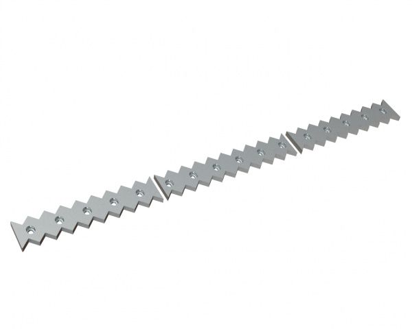 Controcoltello in 3 pezzi 1796x131x25 Premium Line, versione 60, versione X per Vecoplan Vecoplan VAZ