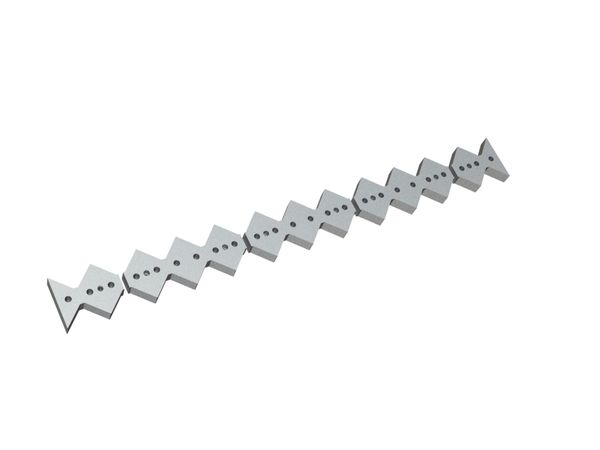 Controcoltello in 5 pezzi 1967x210x60 Premium Line, versione 130, versione B1 per Untha Untha XR 2000