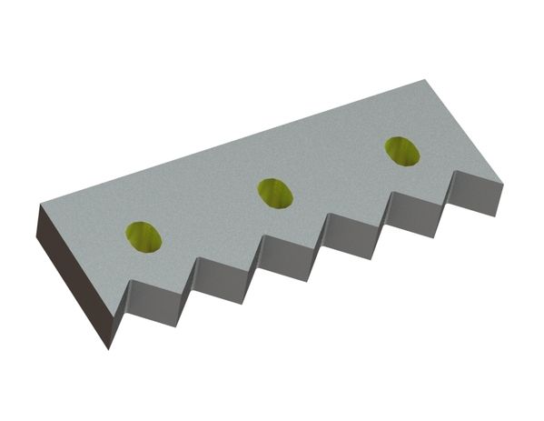 Controlama 254x90x29, StandardCut, 3 asole, versione X 