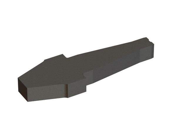 Controlama 445x145x50 a forma di freccia Creusabro per Tana Tana Shark 440 EM