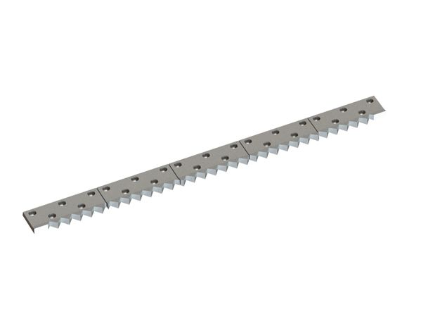 Controlama 5 parti 2494x177x43/31, Premium Line, passo dente 75.5, resistente alla rottura per Zeno Zerkleinerungsmaschinen 