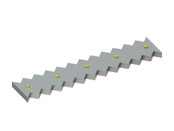 Controlama 659x136x27 Eco Line W9-versione per Lindner Recyclingtech 