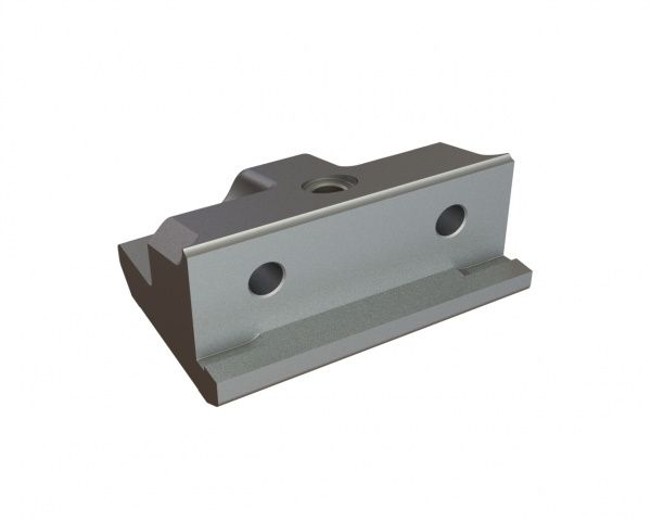 Corner knife holder, left rotor M5c for Lindner Recyclingtech Lindner Komet 2800 (A)