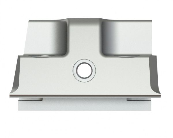 Corner knife holder right rotor M5d for Lindner Recyclingtech Lindner Komet 2800 (A)
