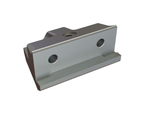 Corner knife holder right rotor M5d for Lindner Recyclingtech Lindner Komet 2800 (A)