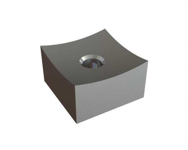 Corona de corte 40x40x23, PremiumCut, rosca M12, versión X para Weima Maschinenbau GmbH Weima WLK 30