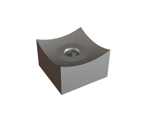 Corona de corte 40x40x25, Premium Line, rosca M12, versión X para ISVE 