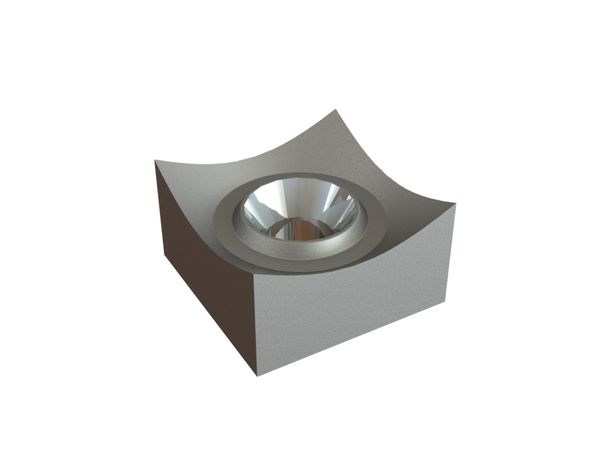 Corona de corte 50x50x28 Premium Line, perforación avellanada Ø16/Ø26, versión Y para Herbold Meckesheim GmbH Herbold EWS 45/160
