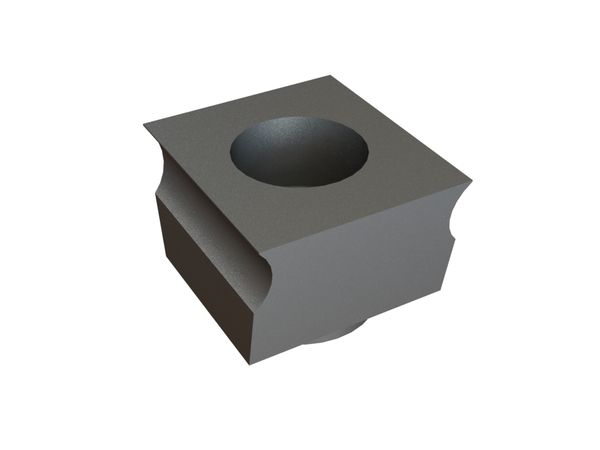 Corona de corte inferior 49x43x34 Premium Line, versión 43, versión B1 