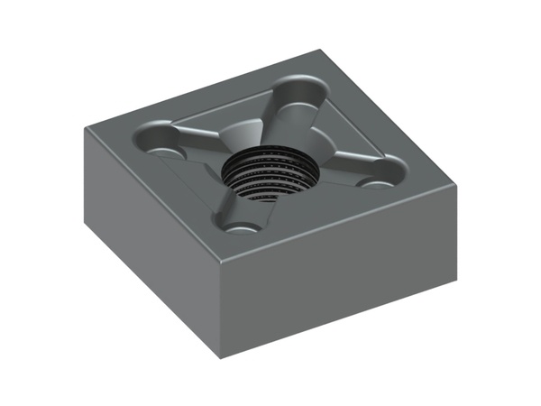 Corona di taglio 108x108x41, Premium Line, filettatura M36x2, versione B2 