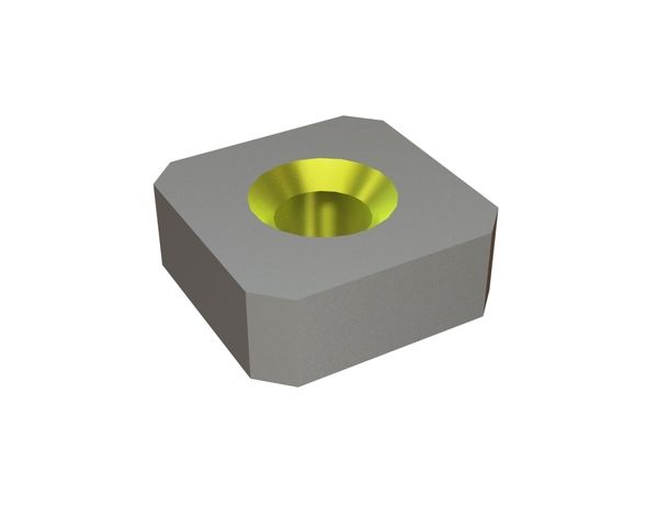 Corona di taglio 110x110x40 Eco Line, 1 foro svasato, versione X per Vecoplan Vecoplan VEZ