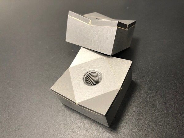 Corona di taglio 40x40x23, Hybrid Line, tagliente 12°, M12, qualità metallo duro H4 per Weima Maschinenbau GmbH 