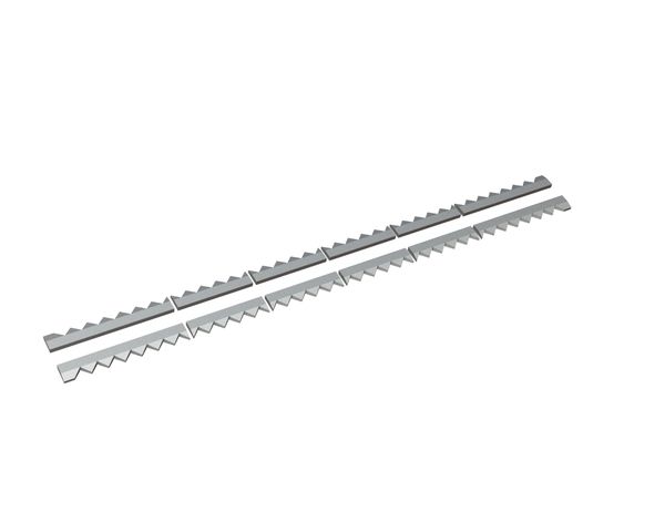 Counter knife 12-piece 3036x99x28 Eco Line, version 80, B1 version for Vecoplan LLC (Retech) Vecoplan VVZ 300