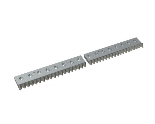 Counter knife 2-parts 1300x134x34 Premium Line for Vecoplan Vecoplan VAZ 1300