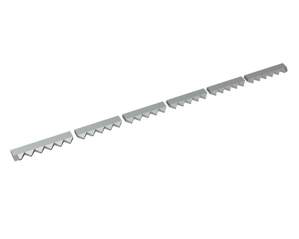 Counter knife 2051x72x25 Eco Line, 6-piece, version 60, X version for Vecoplan LLC (Retech) Vecoplan VAZ 220/200