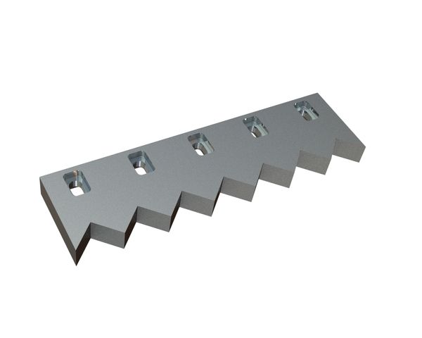 Counter knife 390x110x30 PremiumCut, B1 version for Bano Recycling s.r.l. 