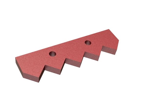 Counter knife 399x110x30 Premium Line, version 60, Hardox for Zerma | AMIS Zerma ZXS 2000