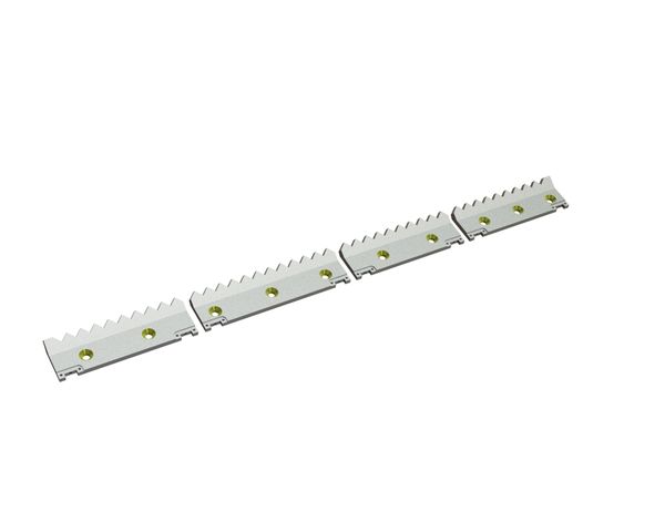 Counter knife 4-parts 1480x114x35 Eco Line for WEIMA America Inc. Weima WLK 15/75 