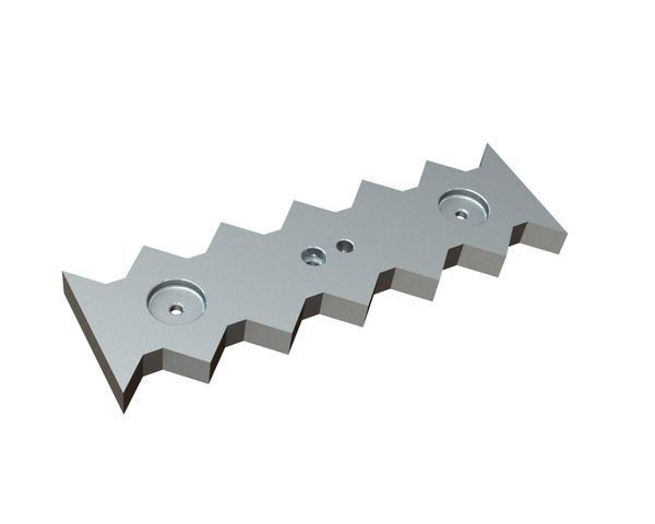 Counter knife 414x127x28 Premium Line for Vecoplan Vecoplan VEZ