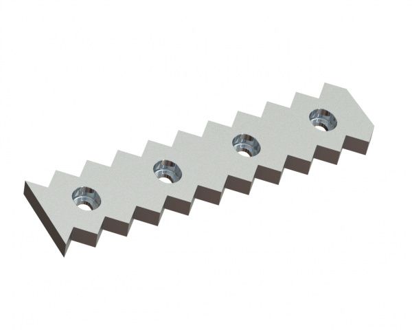 Counter knife 448x110x25 Premium Line for Vecoplan LLC (Retech) Vecoplan VAZ 1800