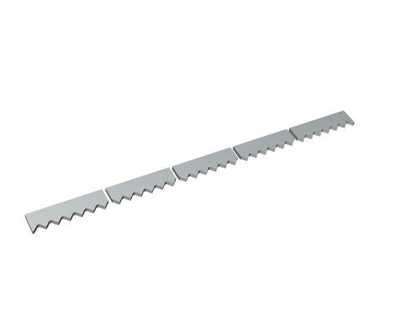 Counter knife 5-parts 1993x115x25 Premium Line for Vecoplan LLC (Retech) Vecoplan VAZ 160/200