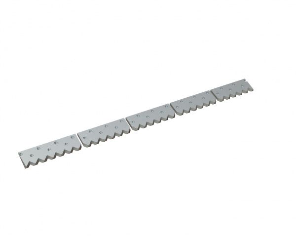 Counter knife 5-parts 2485x176x30 Premium Line for Vecoplan Vecoplan VAZ 300/250