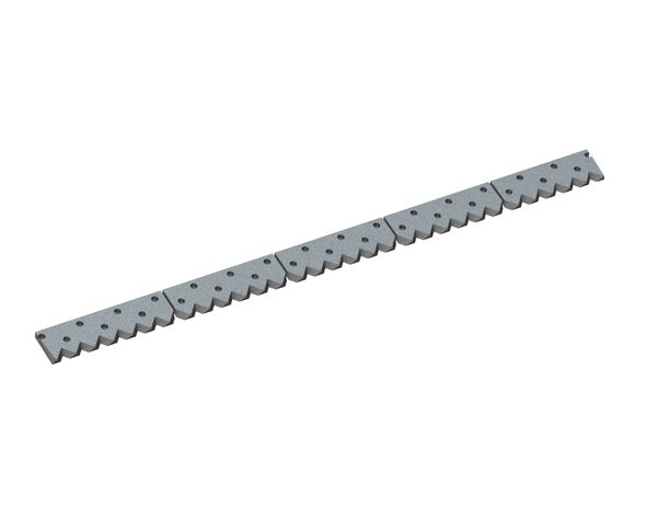 Counter Knife 5-piece 2481x157x30 Eco Line for Vecoplan LLC (Retech) 
