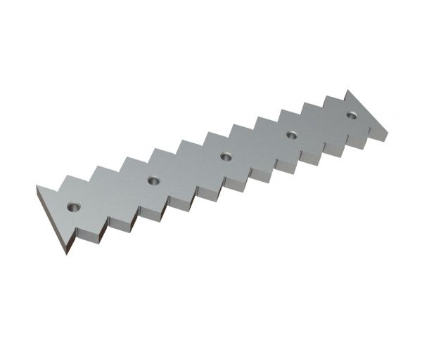 Counter knife 659x136x27 Premium Line for Lindner Recyclingtech Lindner Micromat MS 2000