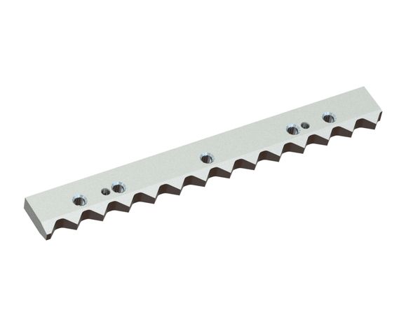 Counter knife externally 491x60x20 Premium Line for UNTHA America Untha LR 1000 