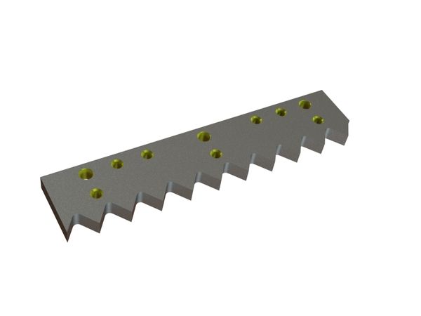 Counter knife externally 514x110x25 Eco Line for UNTHA America Untha MR 1500
