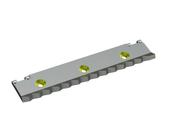 Counter knife left 496x98x15/26 Eco Line for WEIMA America Inc. 