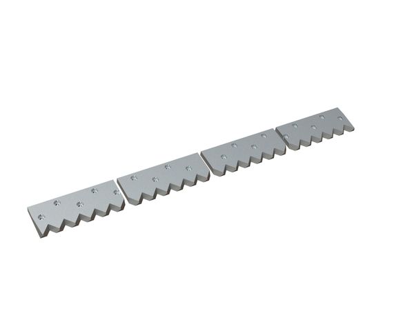 Counter knife 4-parts 1790x178x30 Premium Line for Vecoplan LLC (Retech) 