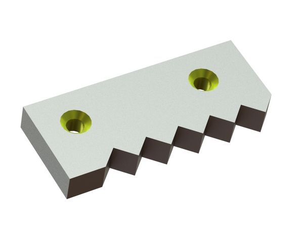 Counter knife outer Eco Line 2 counter-sunk holes, W-version for WEIMA America Inc. 
