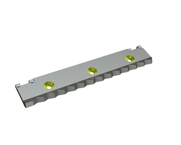 Counter knife right 496x98x15/26 Eco Line for WEIMA America Inc. 
