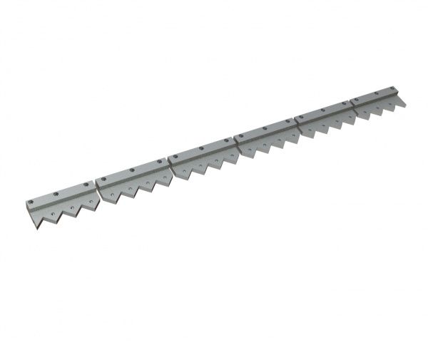 Counter knife slide 6-parts 2896x193x72 for Lindner Recyclingtech Lindner Saturn 3000