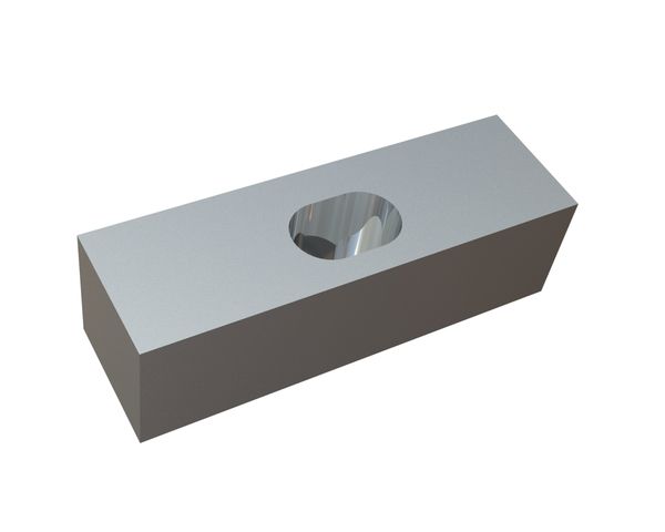 Counter knife spacer 165x51x48 Premium Line for Columbus McKinnon | CM Industrial Shredders 